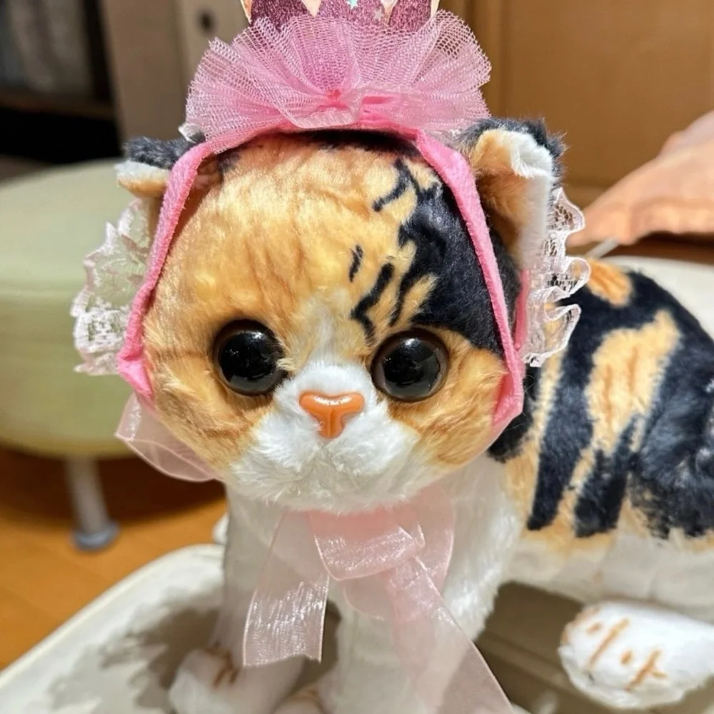 Adorable Pink Princess Hat for cats